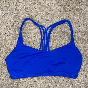 Blue Lululemon Sports Bra